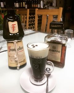Liqueur coffee